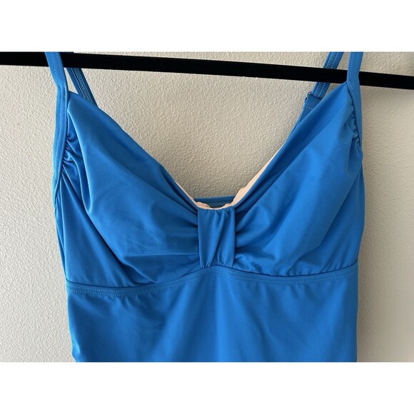 Lands End Tankini Blue Size 4 NEW NWT Bathing Suit Swimsuit Womens Ladies Small - Picture 2 of 8